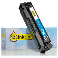 123inkt huismerk vervangt HP 415X (W2031X) toner cyaan hoge capaciteit W2031XC 055441