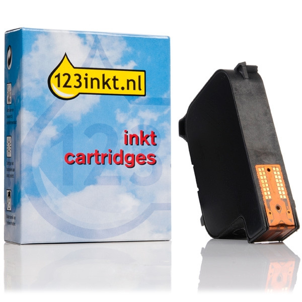 123inkt huismerk vervangt HP 44 (51644YE) inktcartridge geel 51644YEC 030125 - 1