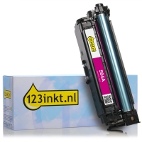 123inkt huismerk vervangt HP 504A (CE253A) toner magenta CE253AC 039839