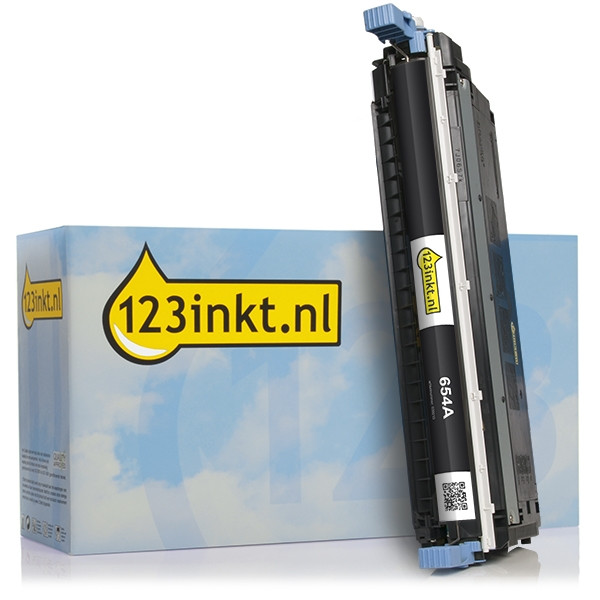 123inkt huismerk vervangt HP 645A (C9730A) toner zwart C9730AC 039215 - 1