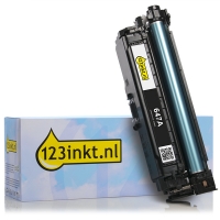 123inkt huismerk vervangt HP 647A (CE260A) toner zwart CE260AC 039893