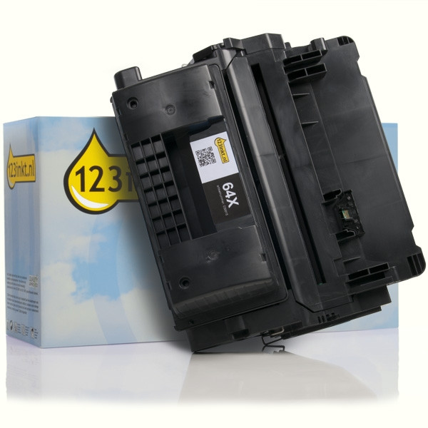 123inkt huismerk vervangt HP 64X (CC364X) toner zwart hoge capaciteit CC364XC 039815 - 1