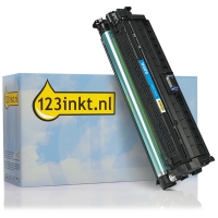 123inkt huismerk vervangt HP 650A (CE271A) toner cyaan 039965