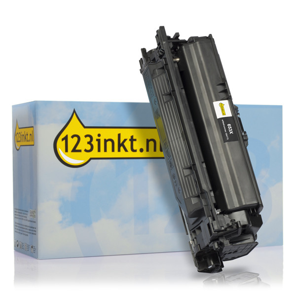 123inkt huismerk vervangt HP 653X (CF320X) toner zwart hoge capaciteit CF320XC 054775 - 1