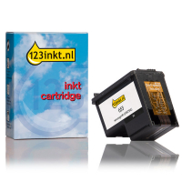 123inkt huismerk vervangt HP 653 (3YM75AE) inktcartridge zwart 3YM75AEC 093123