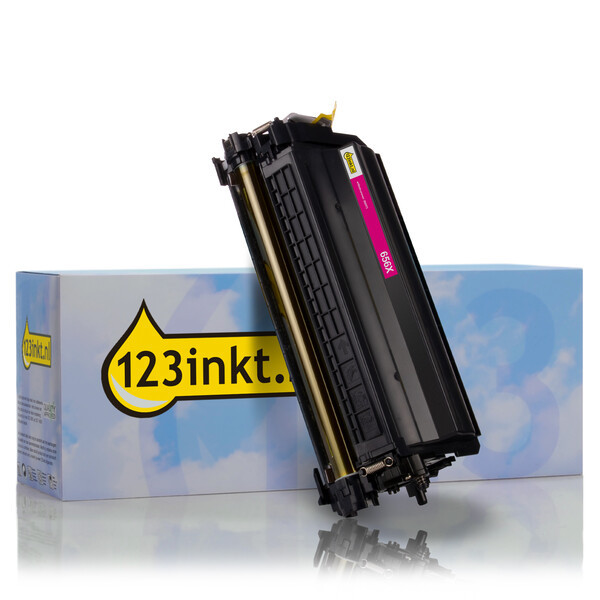 123inkt huismerk vervangt HP 656X (CF463X) toner magenta hoge capaciteit CF463XC 055173 - 1