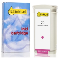 123inkt huismerk vervangt HP 70 (C9455A) inktcartridge licht magenta C9455AC 030833