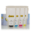 123inkt huismerk vervangt HP 728 multipack zwart + 3 kleuren extra hoge capaciteit 160193 - 1