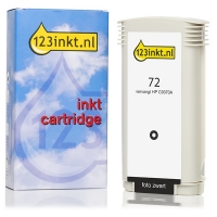 123inkt huismerk vervangt HP 72 (C9370A) inktcartridge foto zwart hoge capaciteit C9370AC 030893