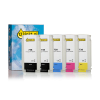 123inkt huismerk vervangt HP 738 multipack 2x zwart + 3 kleuren  160736