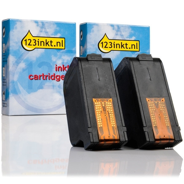 123inkt huismerk vervangt HP 78A (C6578AE) dubbelpak kleur hoge capaciteit C6578AEC 030312 - 1