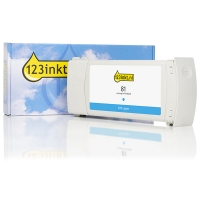 123inkt huismerk vervangt HP 81 (C4934A) inktcartridge licht cyaan C4934AC 031481