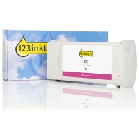 123inkt huismerk vervangt HP 81 (C4935A) inktcartridge licht magenta C4935AC 031491