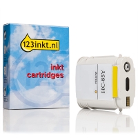 123inkt huismerk vervangt HP 85 (C9427A) inktcartridge geel C9427AC 031711