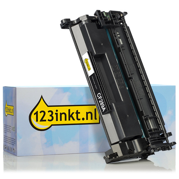 123inkt huismerk vervangt HP 89A (CF289A) toner zwart CF289AC 055393 - 1