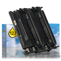 123inkt huismerk vervangt HP 89Y (CF289Y) toner zwart extra hoge capaciteit dubbelpak 055315
