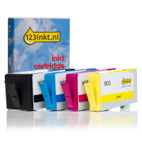 123inkt huismerk vervangt HP 903XL multipack zwart/cyaan/magenta/geel 3HZ51AEC 160152