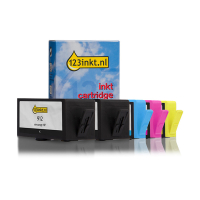 123inkt huismerk vervangt HP 912 multipack 2x zwart + 3 kleuren  160742