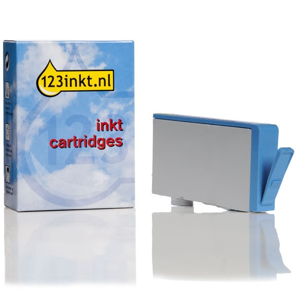 123inkt huismerk vervangt HP 920XL (CD972AE) inktcartridge cyaan hoge capaciteit CD972AEC 044019 - 1