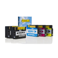 123inkt huismerk vervangt HP 932XL / HP 933XL multipack 2x zwart + 3 kleuren  160746