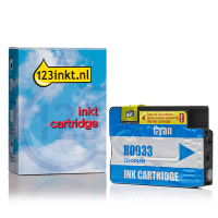 123inkt huismerk vervangt HP 933 (CN058AE) inktcartridge cyaan