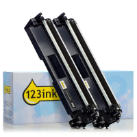 123inkt huismerk vervangt HP 94X (CF294X) toner zwart hoge capaciteit dubbelpak CF294XC 160717