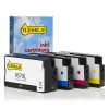 123inkt huismerk vervangt HP 957XL + 953XL multipack zwart/cyaan/magenta/geel  127312