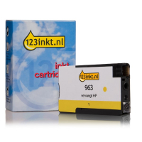 123inkt huismerk vervangt HP 963 (3JA25AE) inktcartridge geel 3JA25AEC 055381