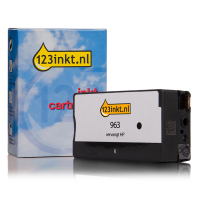 123inkt huismerk vervangt HP 963 (3JA26AE) inktcartridge zwart