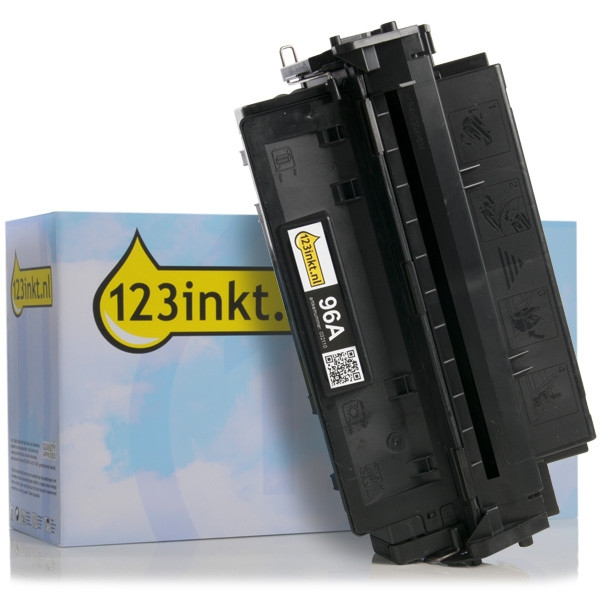 123inkt huismerk vervangt HP 96A (C4096A) toner zwart C4096AC 032110 - 1