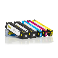 123inkt huismerk vervangt HP 973X multipack 2x zwart + 3 kleuren  160756
