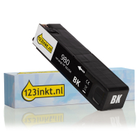 123inkt huismerk vervangt HP 980 (D8J10A) inktcartridge zwart D8J10AC 044345