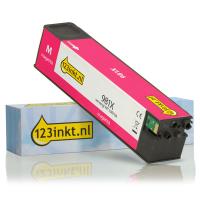 123inkt huismerk vervangt HP 981X (L0R10A) inktcartridge magenta hoge capaciteit L0R10AC 044569