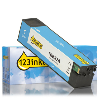 123inkt huismerk vervangt HP 982A (T0B23A) inktcartridge cyaan T0B23AC 055195