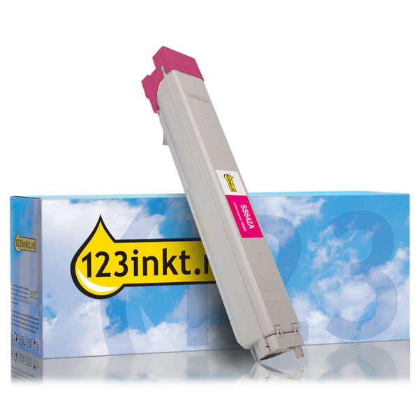 123inkt huismerk vervangt HP SS642A (CLT-M808S) toner magenta SS642AC 092825 - 1