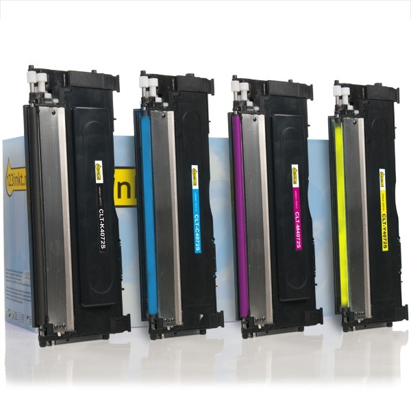 123inkt huismerk vervangt HP SU382A (CLT-P4072C) multipack zwart + 3 kleuren SU382AC 092677 - 