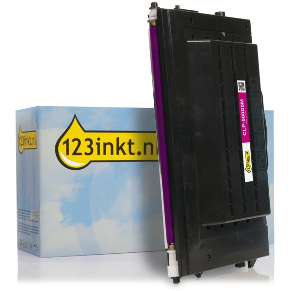 123inkt huismerk vervangt Samsung CLP-500D5M toner magenta CLP-500D5M/ELSC 033341 - 1