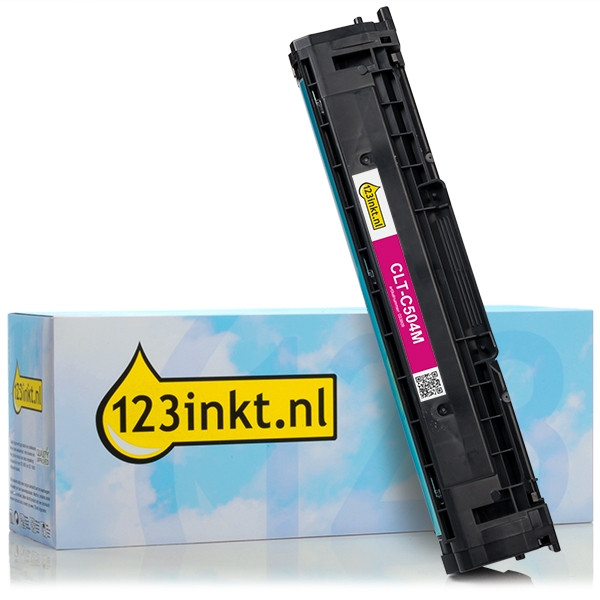 123inkt huismerk vervangt Samsung CLT-M504S (SU292A) toner magenta CLT-M504S/ELSC 033809 - 1