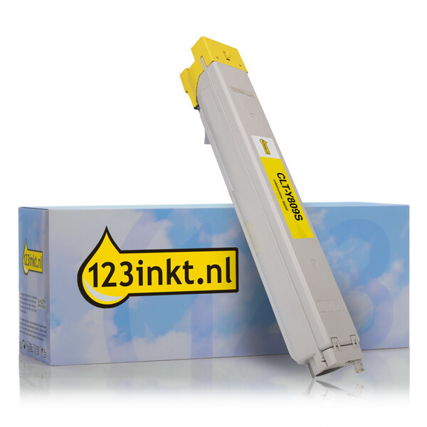 123inkt huismerk vervangt Samsung CLT-Y809S (SS742A) toner geel CLT-Y809S/ELSC 092007 - 