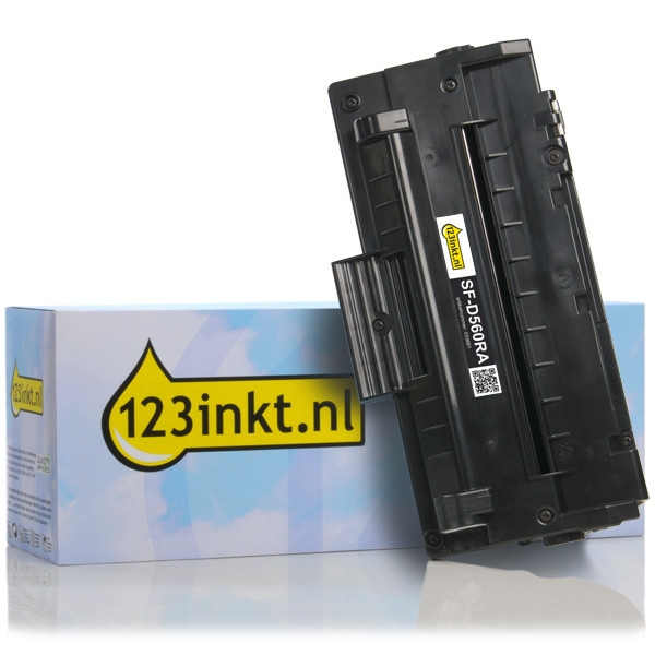 123inkt huismerk vervangt Samsung SF-D560RA (SV227A) toner zwart SF-D560RA/ELSC 033661 - 1