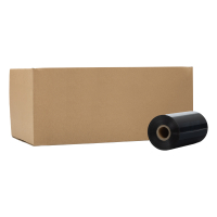 123inkt huismerk vervangt Zebra 2300 wax ribbon (02300BK15645) 156 mm x 450 m (12 ribbons) 02300BK15645C 141071