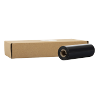 123inkt huismerk vervangt Zebra 3300 wax/hars ribbon (03300CT11007) 110 mm x 74 m (5 ribbons) 03300CT11007C 144665