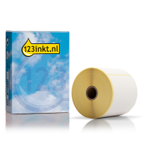 123inkt huismerk vervangt Zebra Z-Perform 1000D label (800284-605) 102 x 152 mm (1 rol) 800284-605C 144512