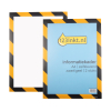 123inkt informatiekader A4 zelfklevend zwart/geel (2 stuks) 301249 - 1