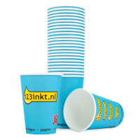 123inkt kartonnen koffiebekers 180 ml (100 stuks) 91728C 400125