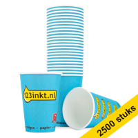 123inkt kartonnen koffiebekers 180 ml (2.500 stuks)  400237