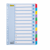 123inkt kartonnen tabbladen A4 met 12 tabs (23-gaats) 301621 - 1