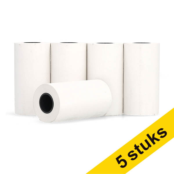 123inkt kassarol 57x30x12 thermo wit 48 grams (5 stuks) 303632 - 1