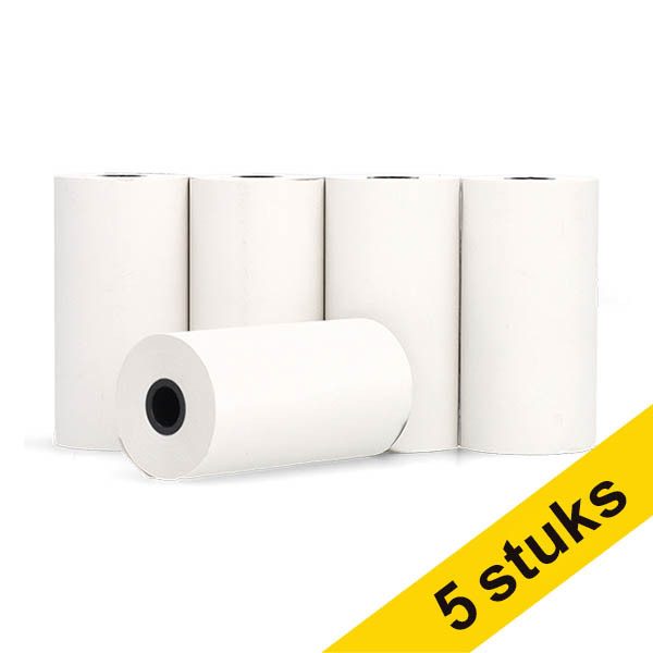 123inkt kassarol 57x30x8 thermo wit 48 grams (5 stuks) 303629 - 1