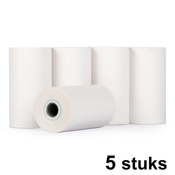 123inkt kassarol 57x30x8 thermo wit (5 stuks)  300334 - 